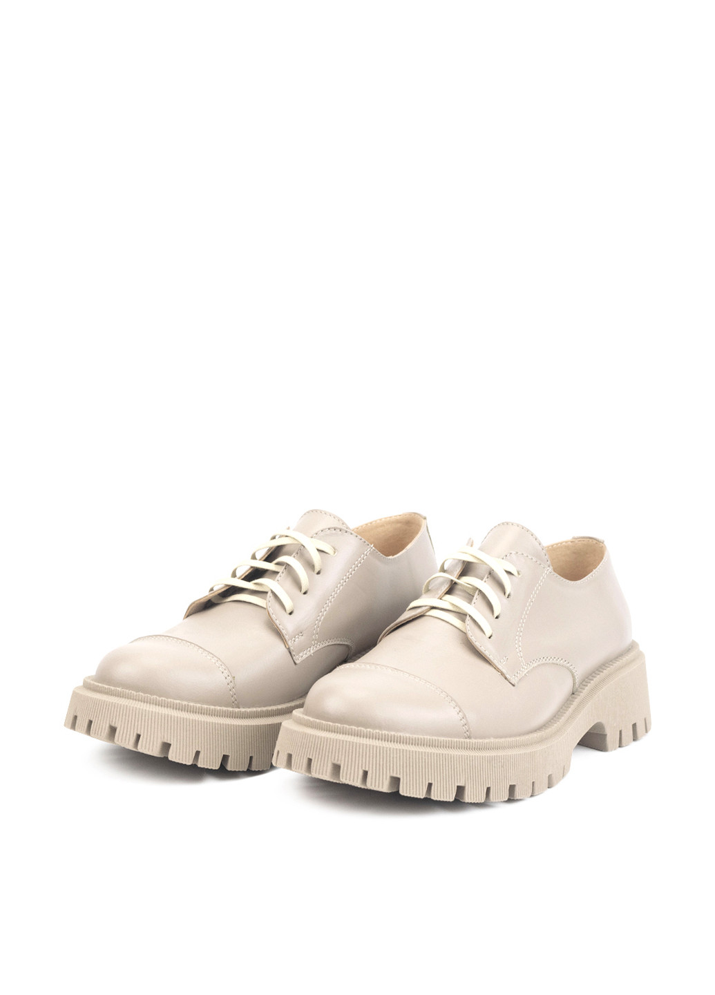 Viscala Туфлі дербі бежевий з натуральна шкіра, — демісезон (307585159)