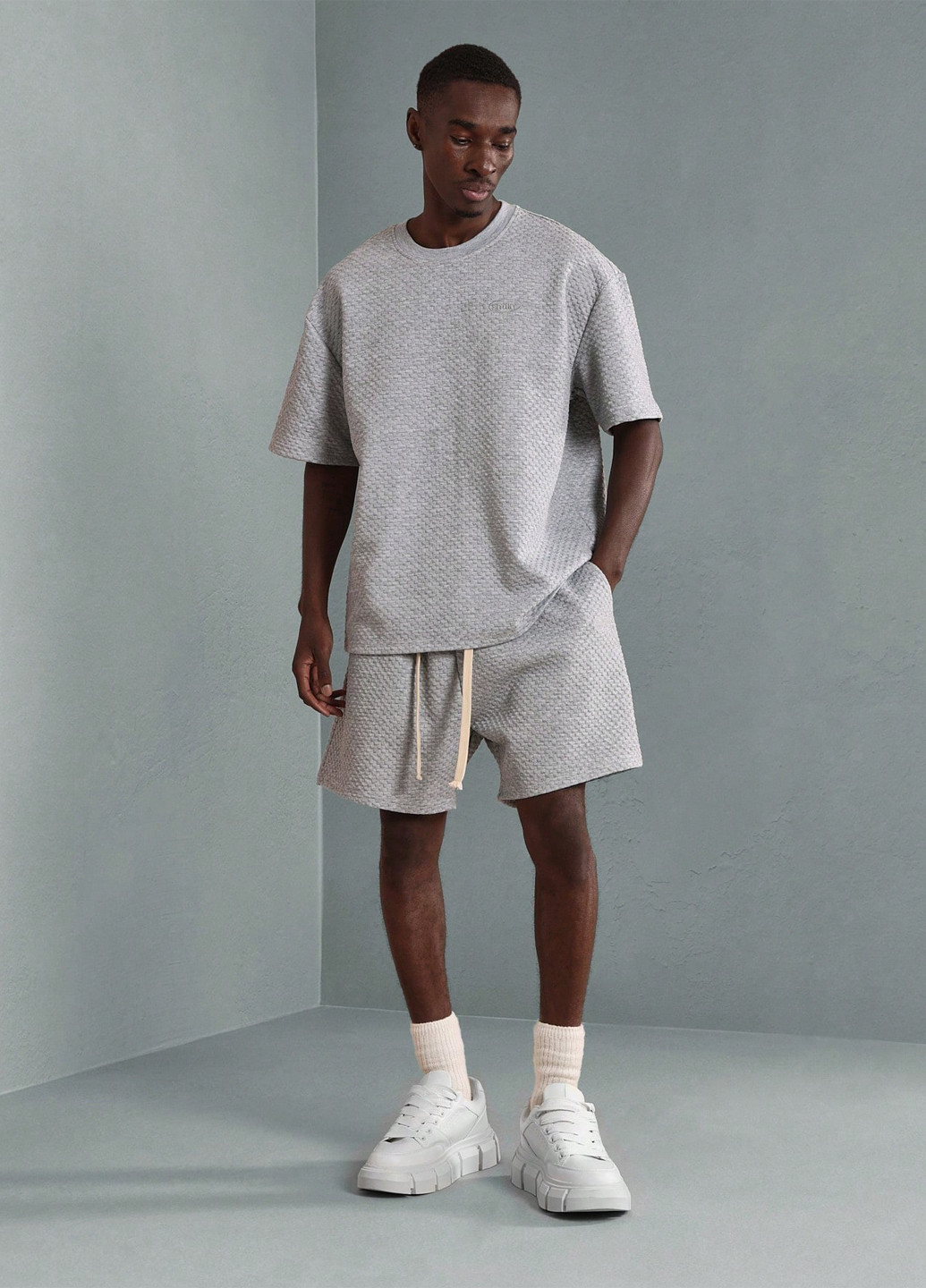 Костюм (футболка, шорти) SHEIN (366090664)