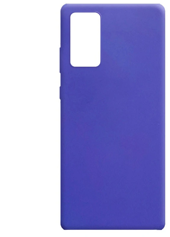 Силіконовий чохол Candy для Samsung Galaxy Note 20 Бузковий (is_00000038760_14) Epik (238480412)