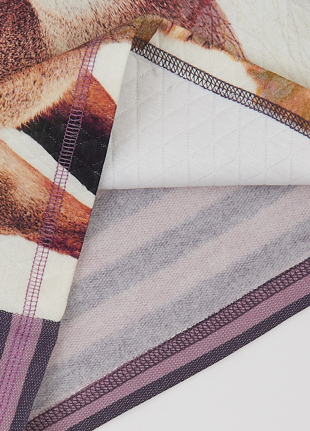 Комбинированная зимняя пижама (лонгслив, брюки) ArDoMi