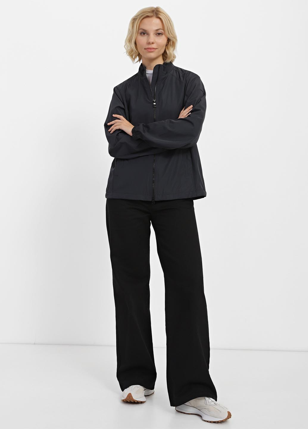 Темно-синя демісезонна куртка Geox