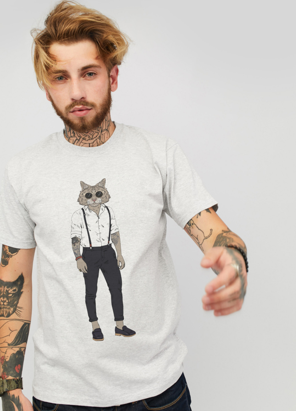 Сіра футболка YAPPI