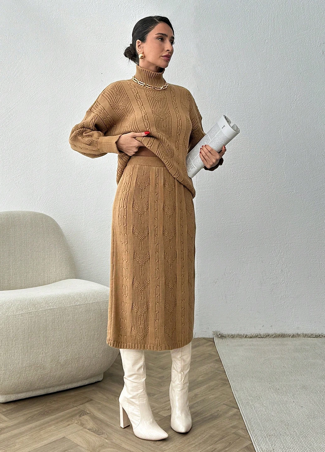 Костюм (свитер, юбка) SHEIN (367802983)