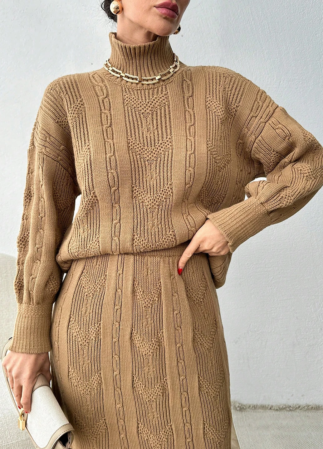 Костюм (свитер, юбка) SHEIN (367802983)
