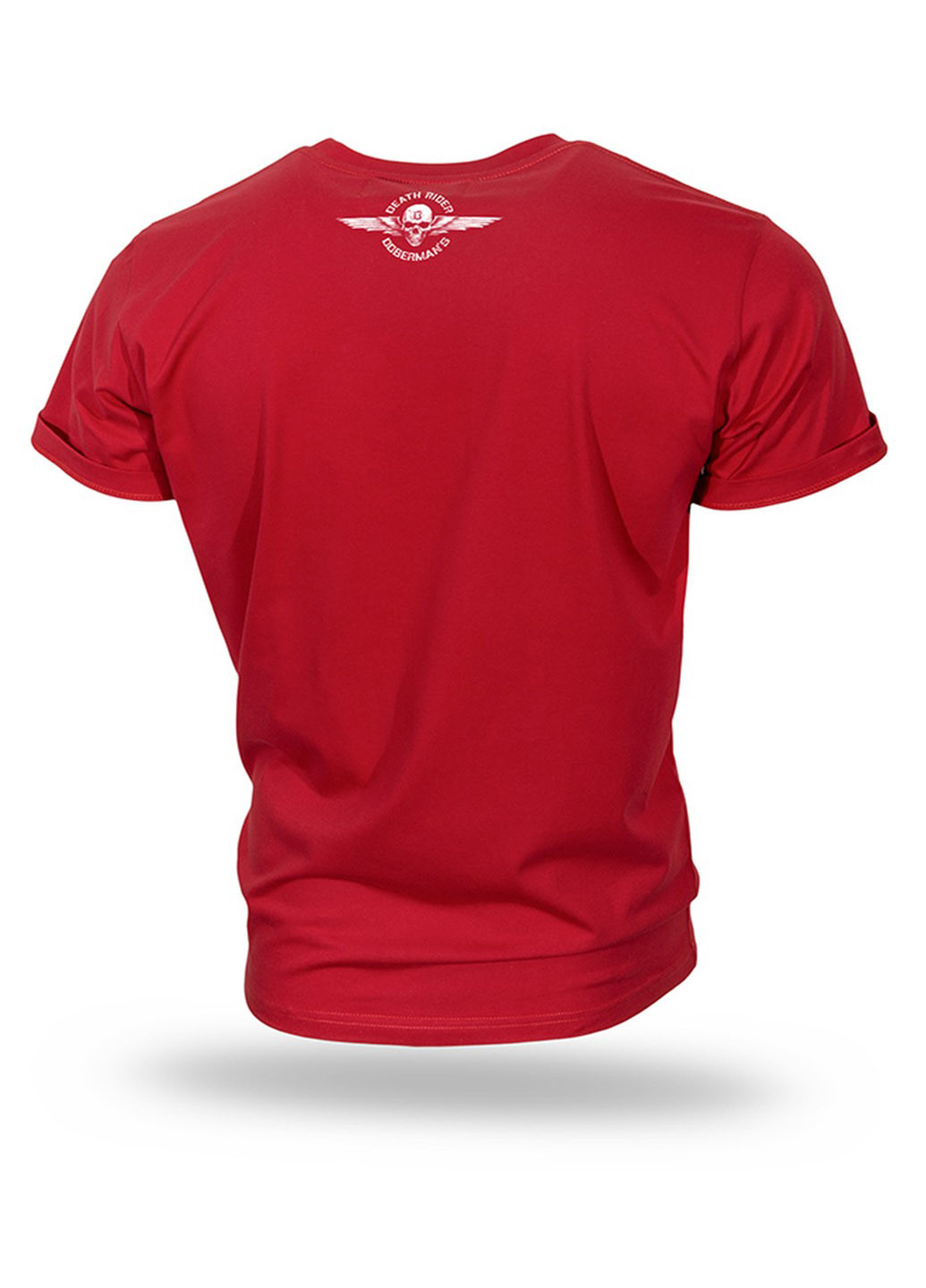 Красная футболка dobermans death riders ts166rd Dobermans Aggressive