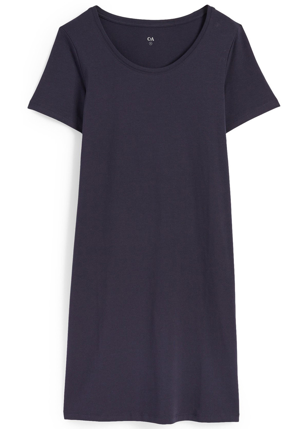Темно-синя кежуал сукня сукня-футболка C&A однотонна