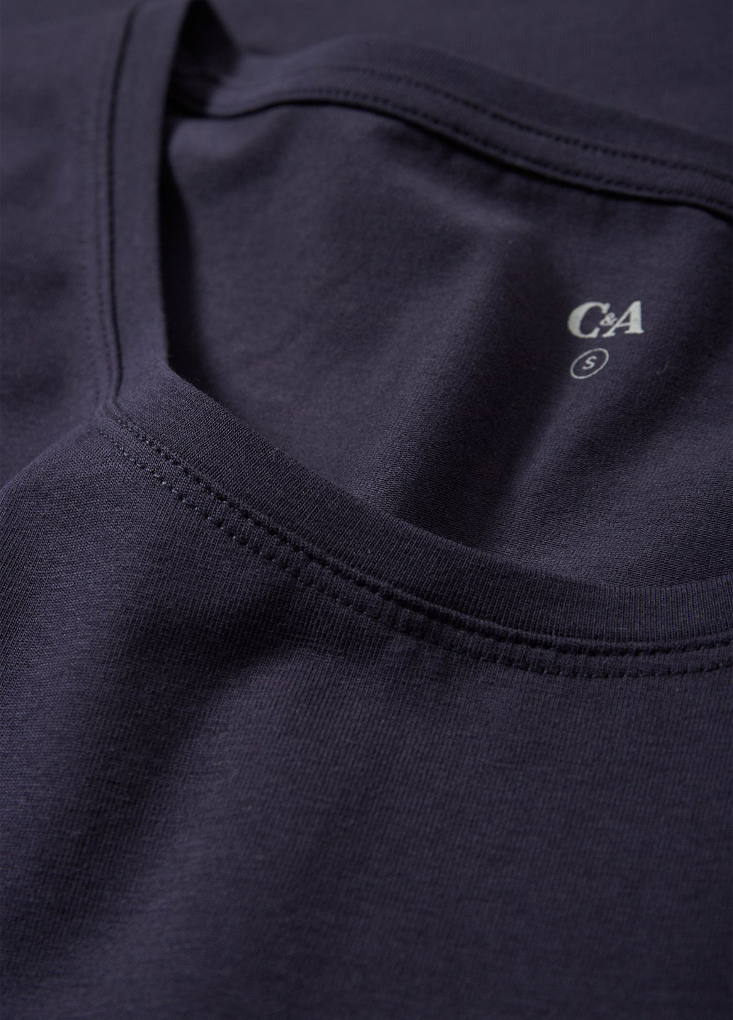 Темно-синя кежуал сукня сукня-футболка C&A однотонна