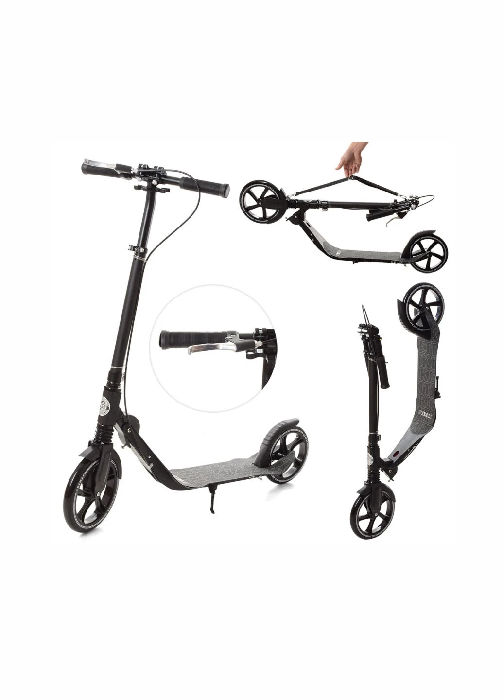Самокат SR 2-059-B Black iTrike (215287497)