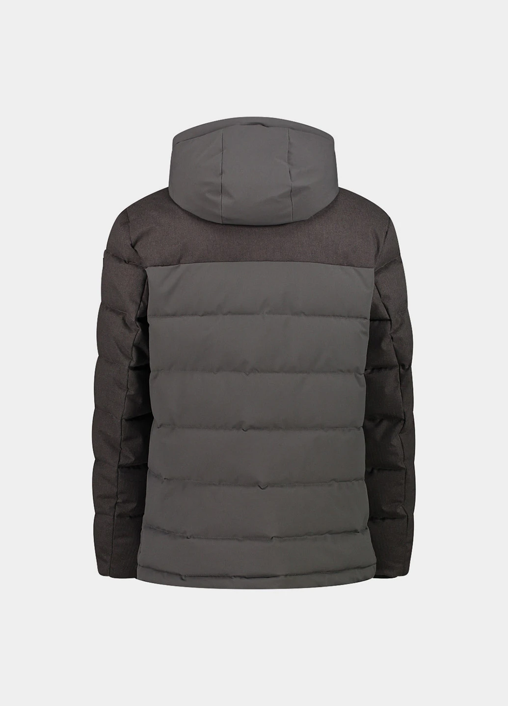 Сіра зимня куртка CMP JACKET ZIP HOOD MELANGE