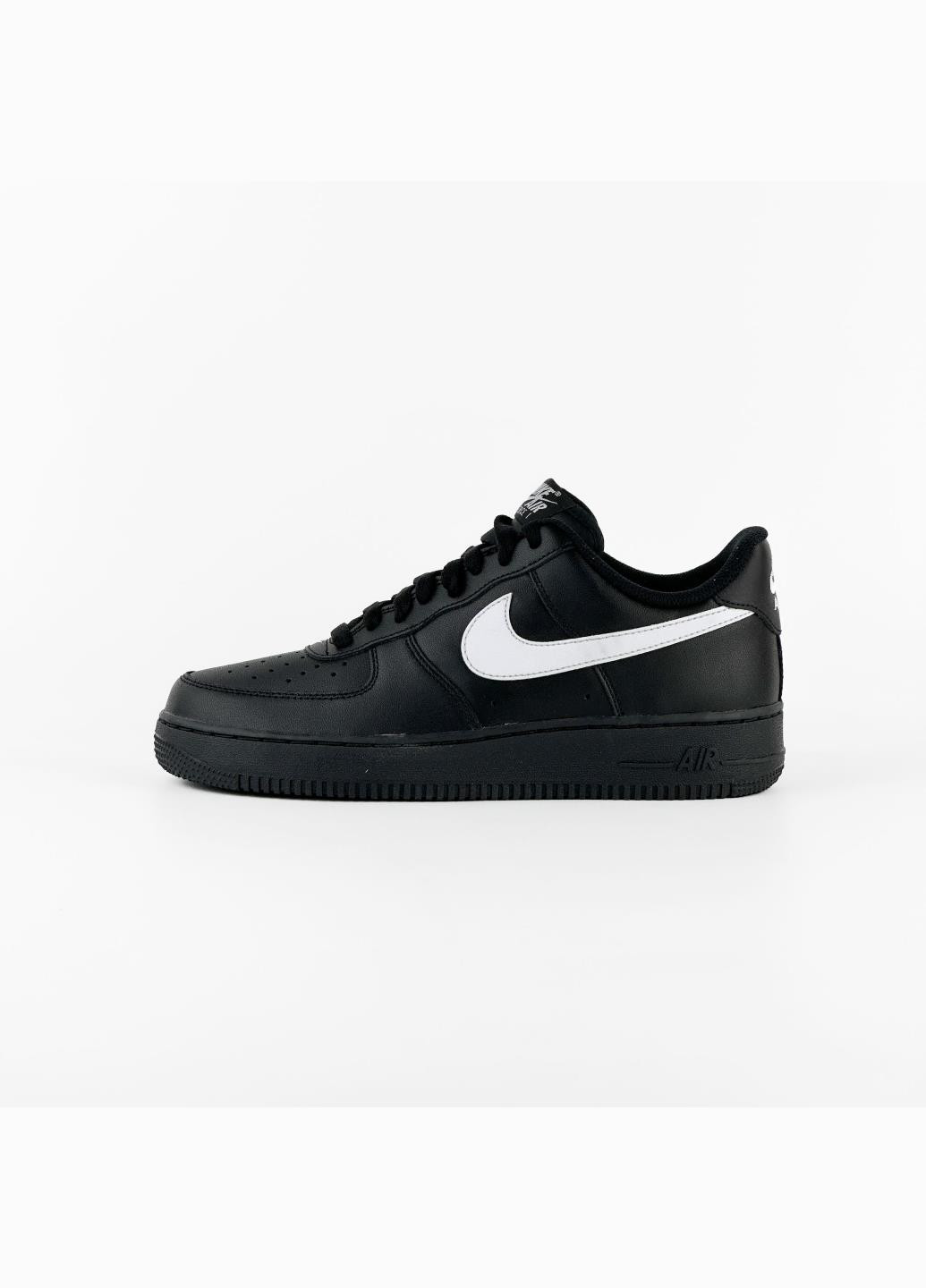 Черные демисезонные кроссовки fz0627-010 Nike Air Force 1 Low '07 Black White