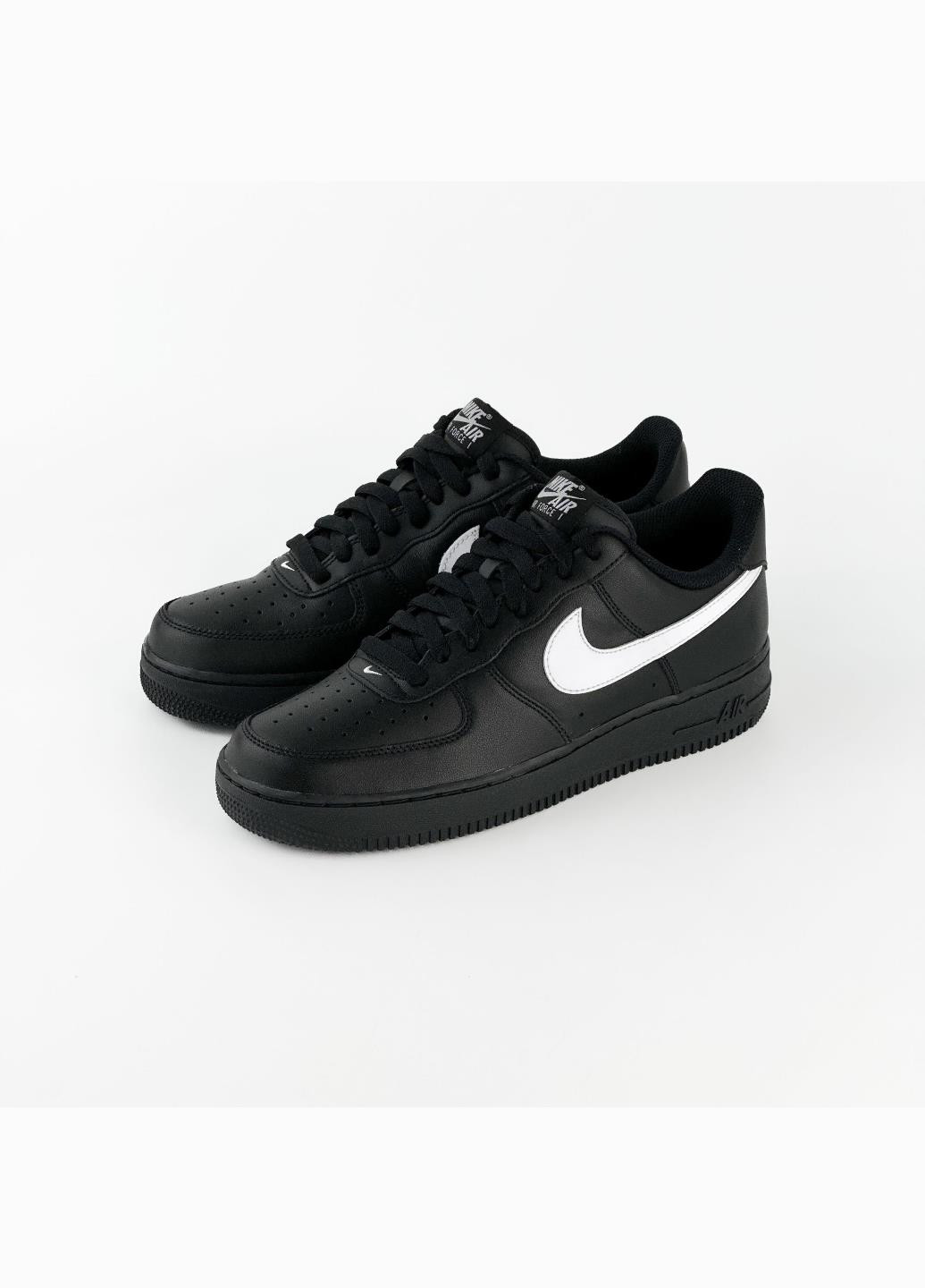 Черные демисезонные кроссовки fz0627-010 Nike Air Force 1 Low '07 Black White