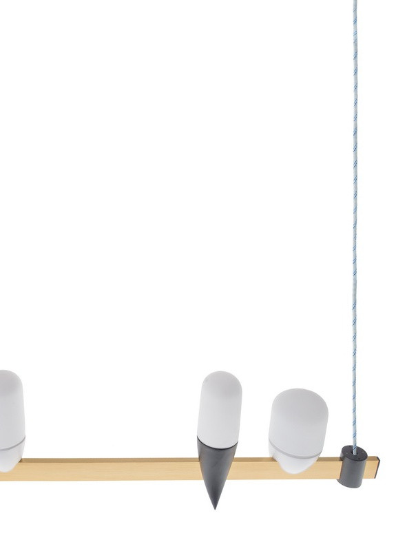 Люстра підвісна сучасна для кухні BL-572S/3х5W WH LED Brille (253885948)