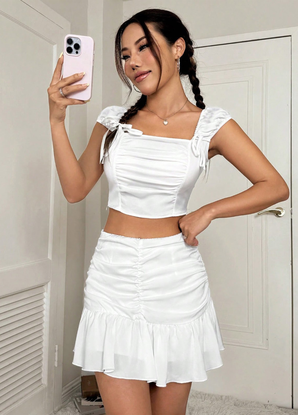 Костюм (топ, спідниця) SHEIN (324985971)