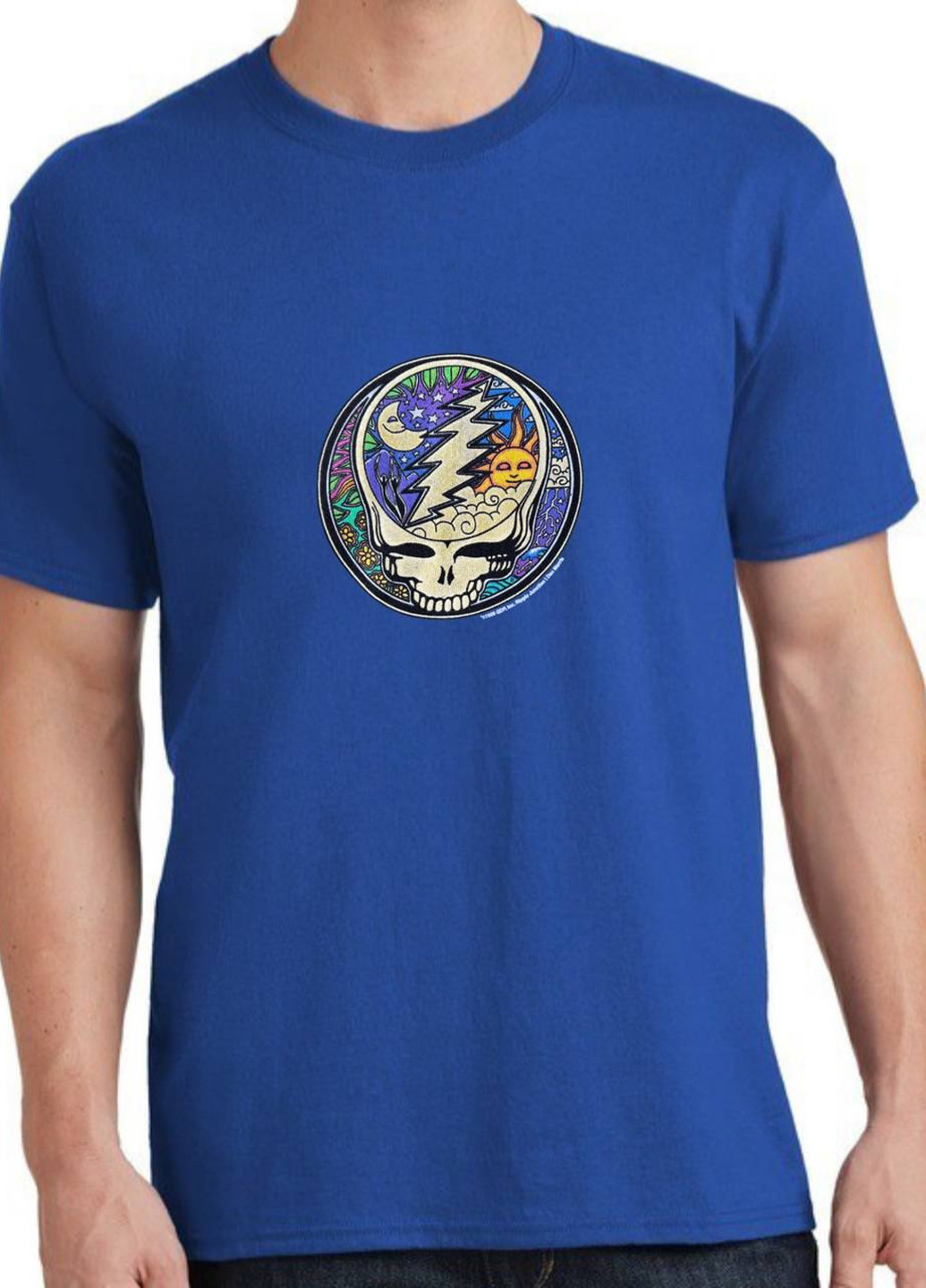 Синя літня футболка Tultex