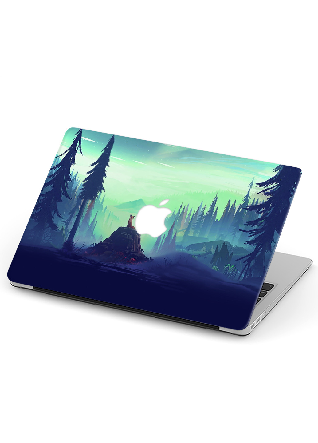 Чохол пластиковий для Apple MacBook Pro Retina 13 A1502 / А1425 Мінімалізм (Among Trees on Steam) (6352-2548) MobiPrint (218865432)