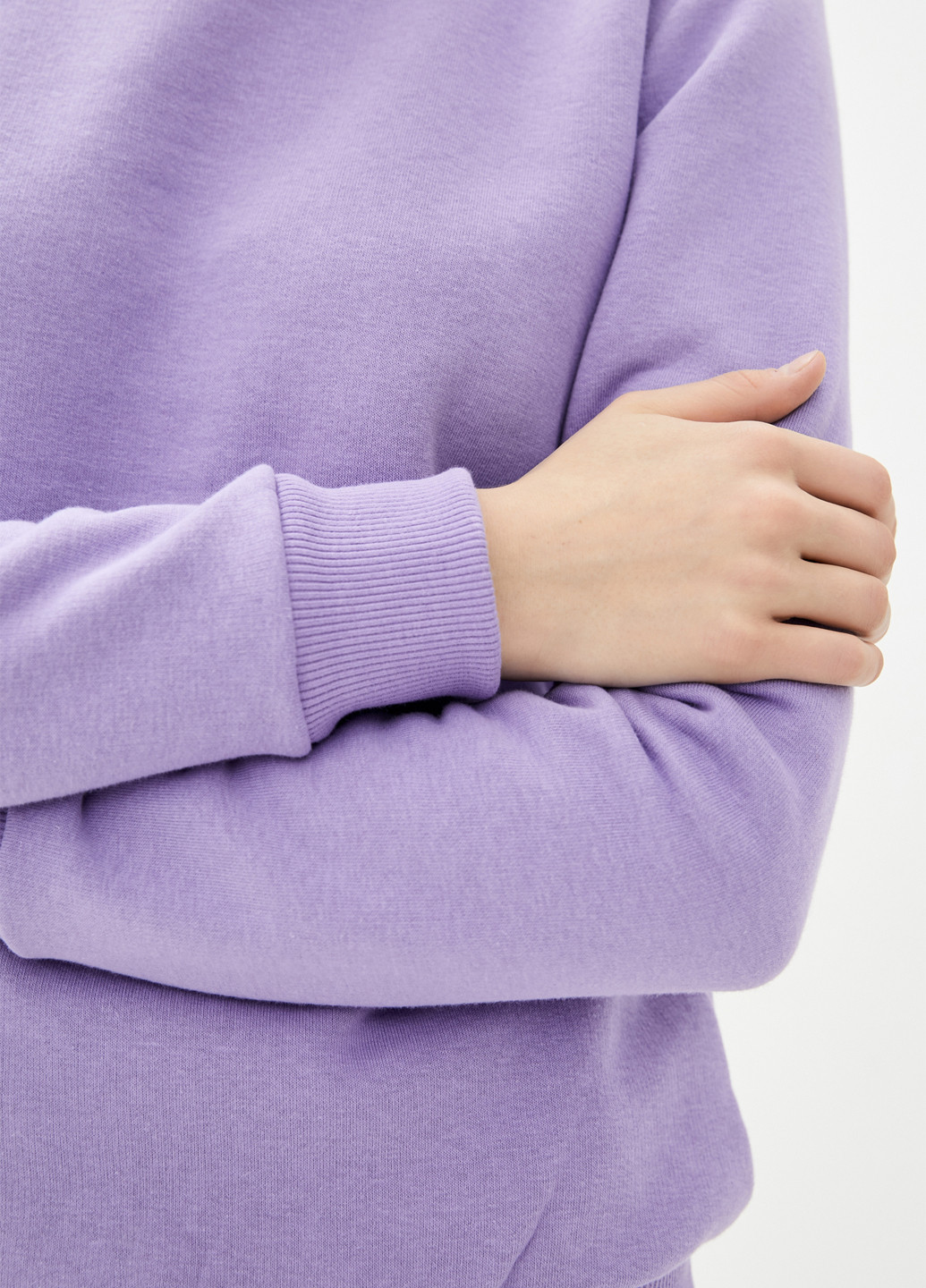 Лавандовий світшот Shik однотонний без декору (346456105)