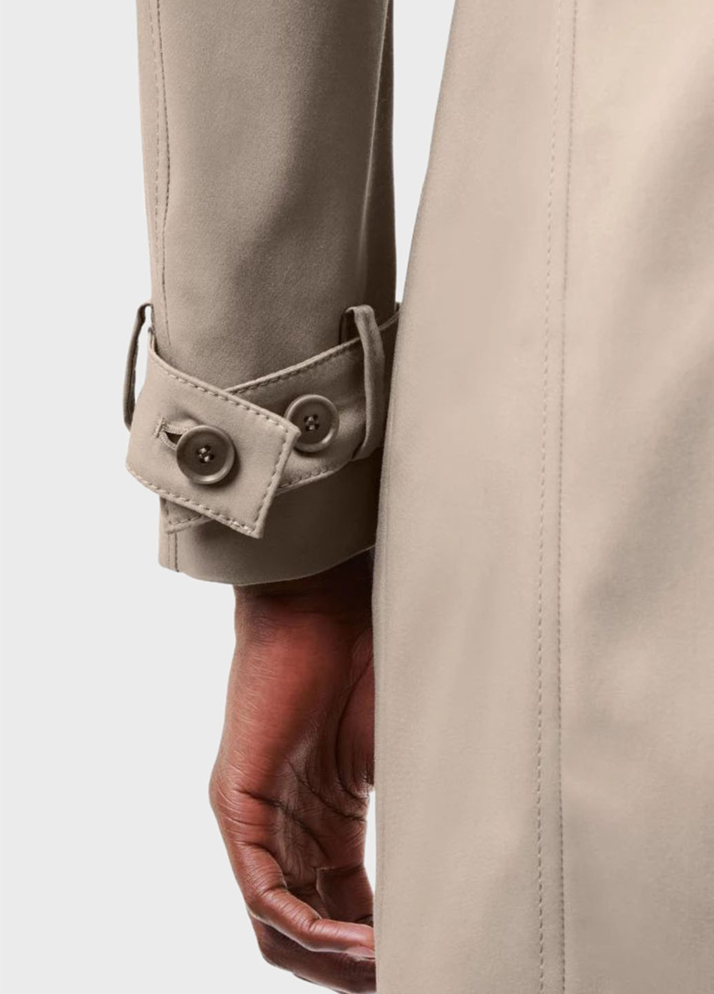 Плащ Drykorn тренчкот на пуговицах прямой (307025956)