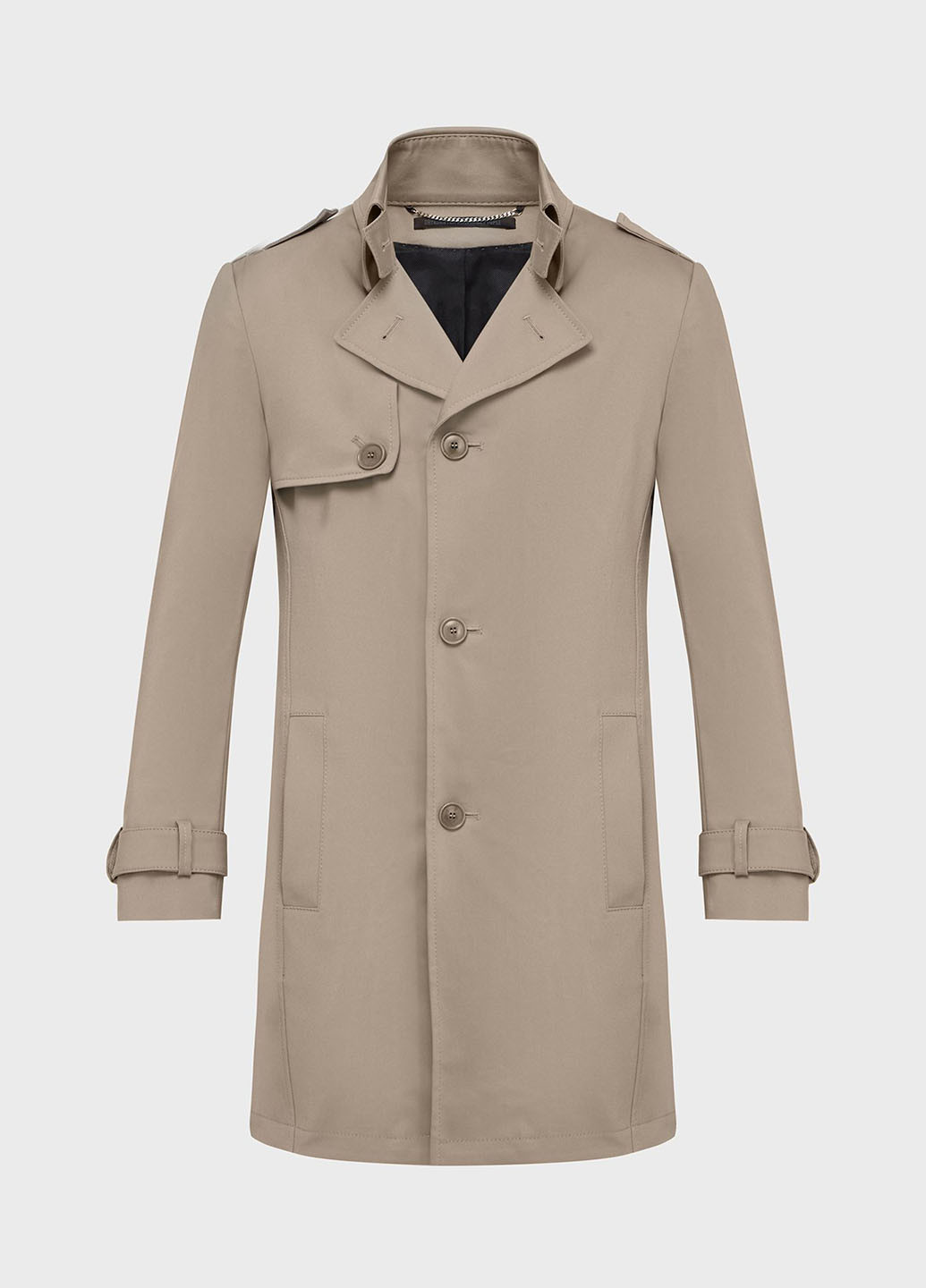 Плащ Drykorn тренчкот на пуговицах прямой (307025956)
