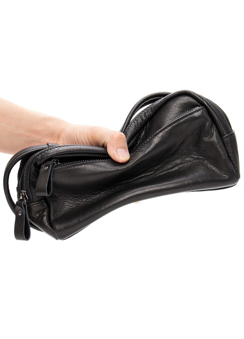 Барсетка кожаная Vintage (241229112)