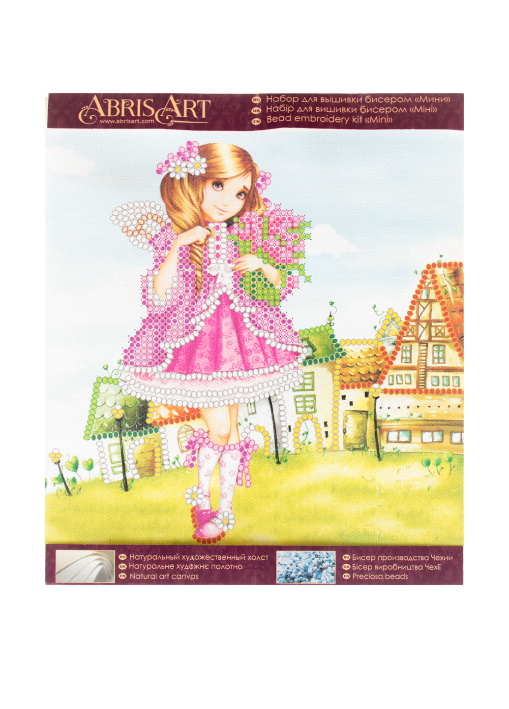 Набор для вышивки бисером "Алиса", 15х15 см Abris Art (286213351)