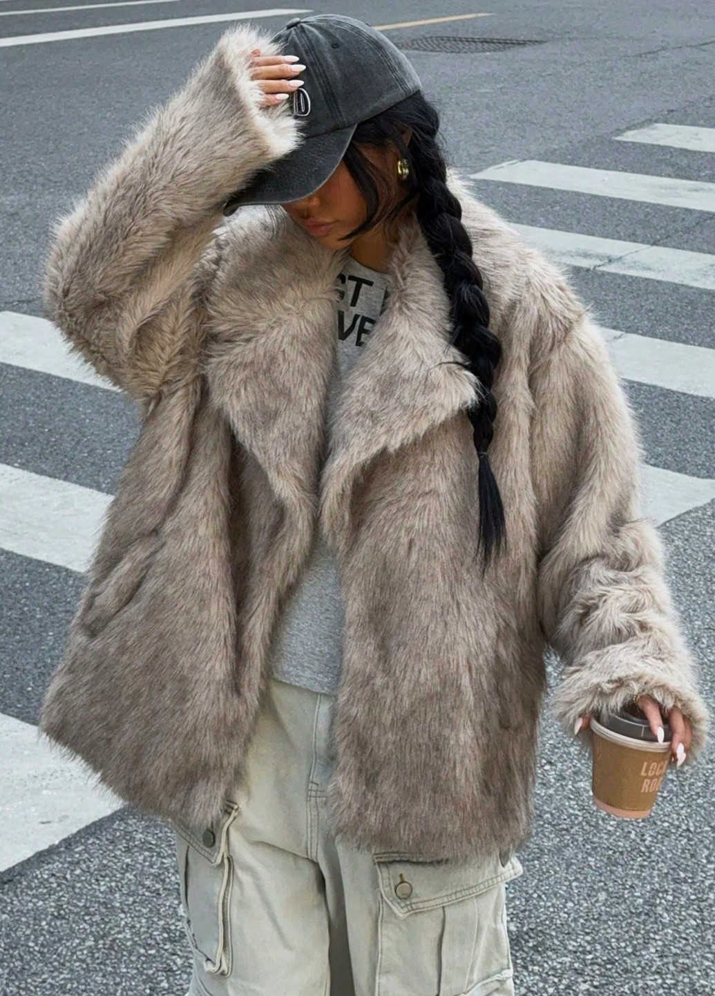 Шуба SHEIN (340304817)