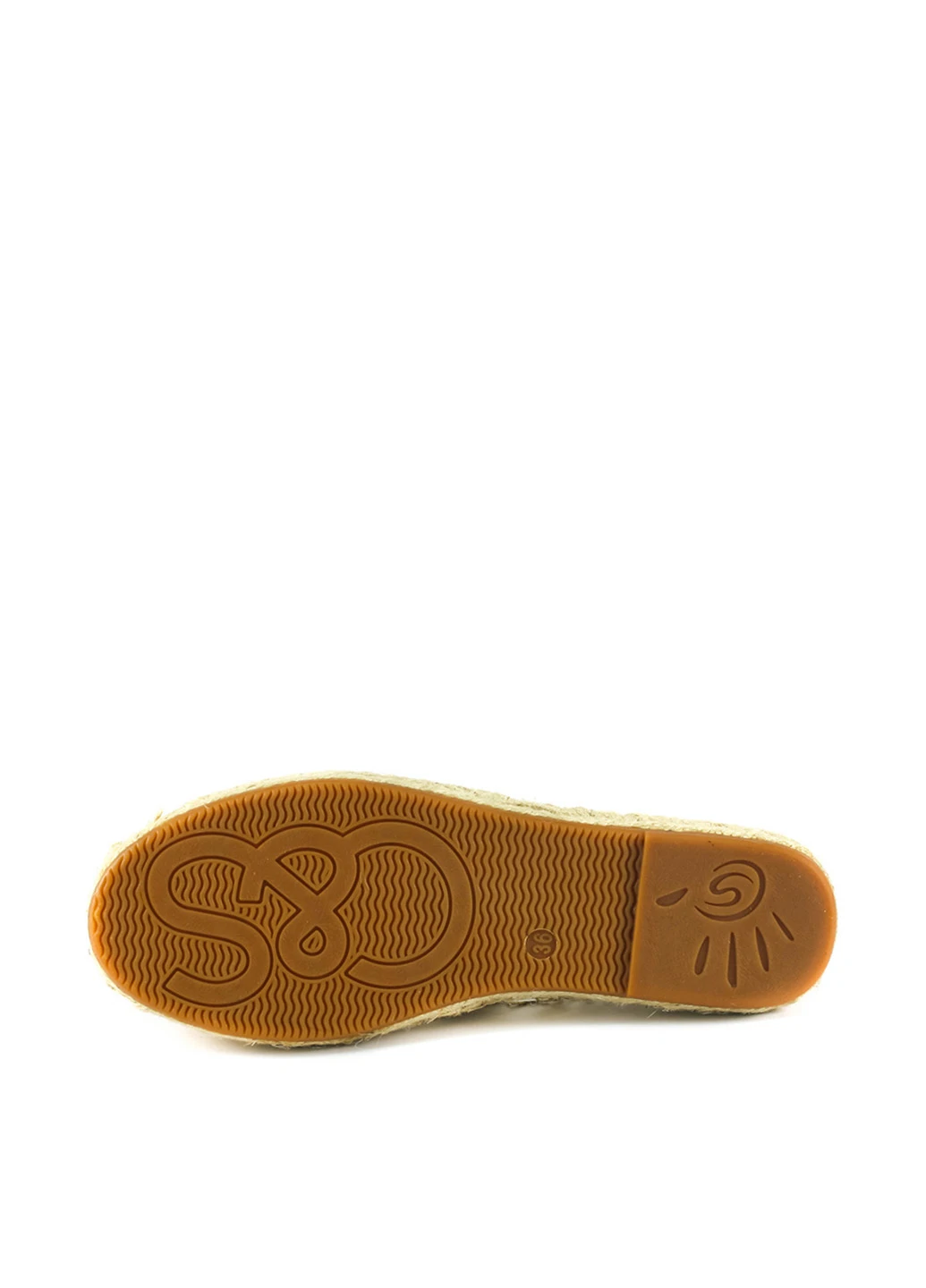 Бежеві еспадрилі Allshoes однотонний паєтки (130817545)