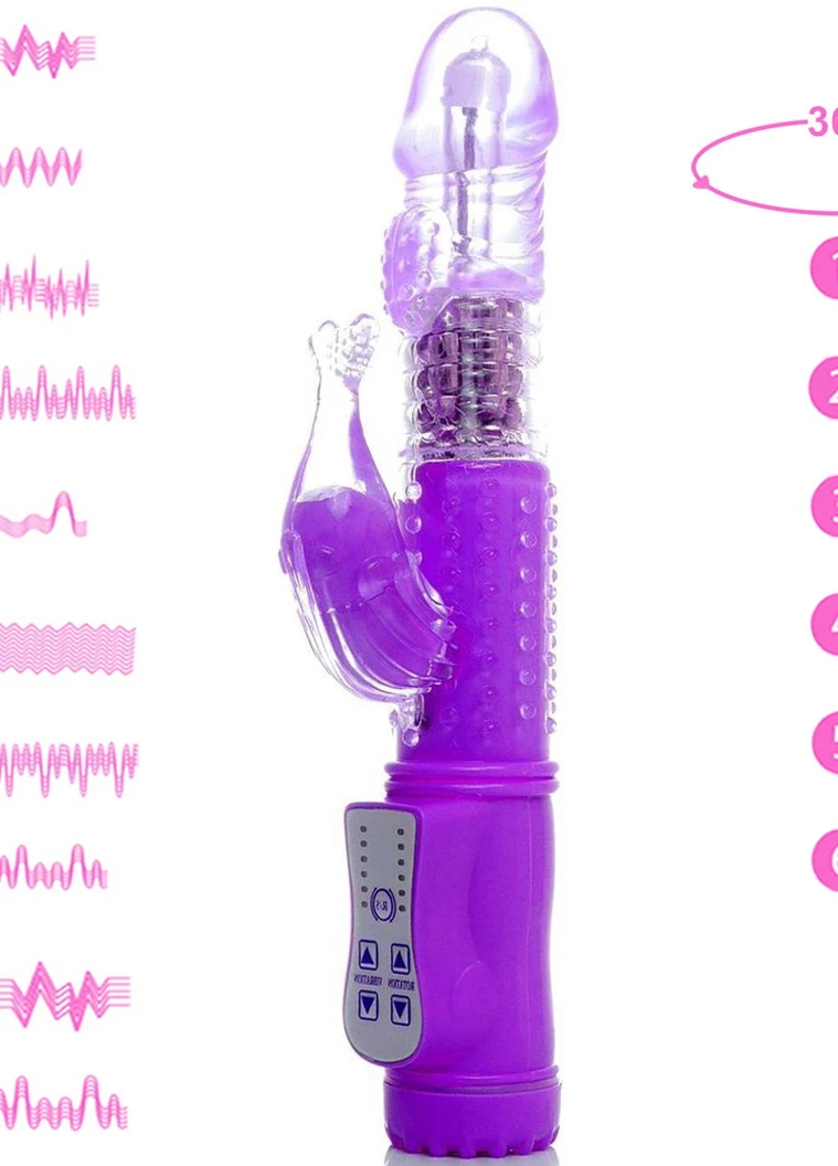 Вибратор (Кролик Hi-Tech) Langsha (251956148)