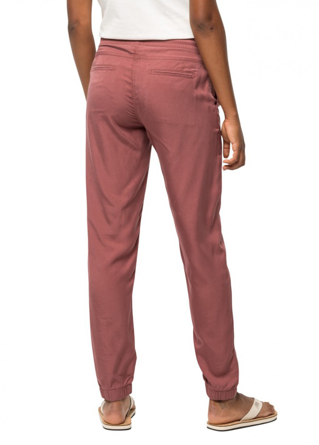 Розовые спортивные демисезонные джоггеры брюки Jack Wolfskin
