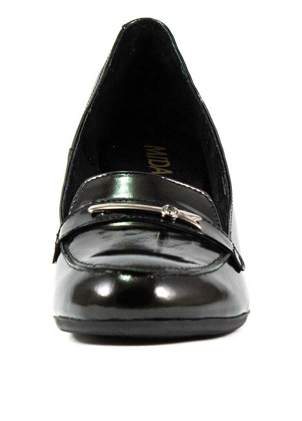 Туфли Mida на среднем каблуке с металлическими вставками
