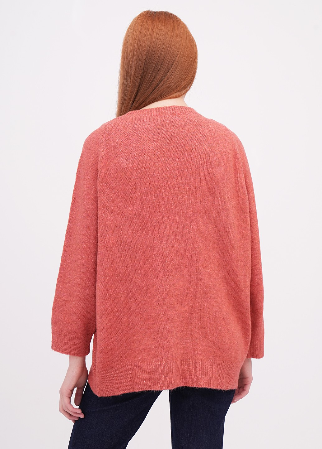 Коралловый демисезонный джемпер джемпер EQUILIBRI