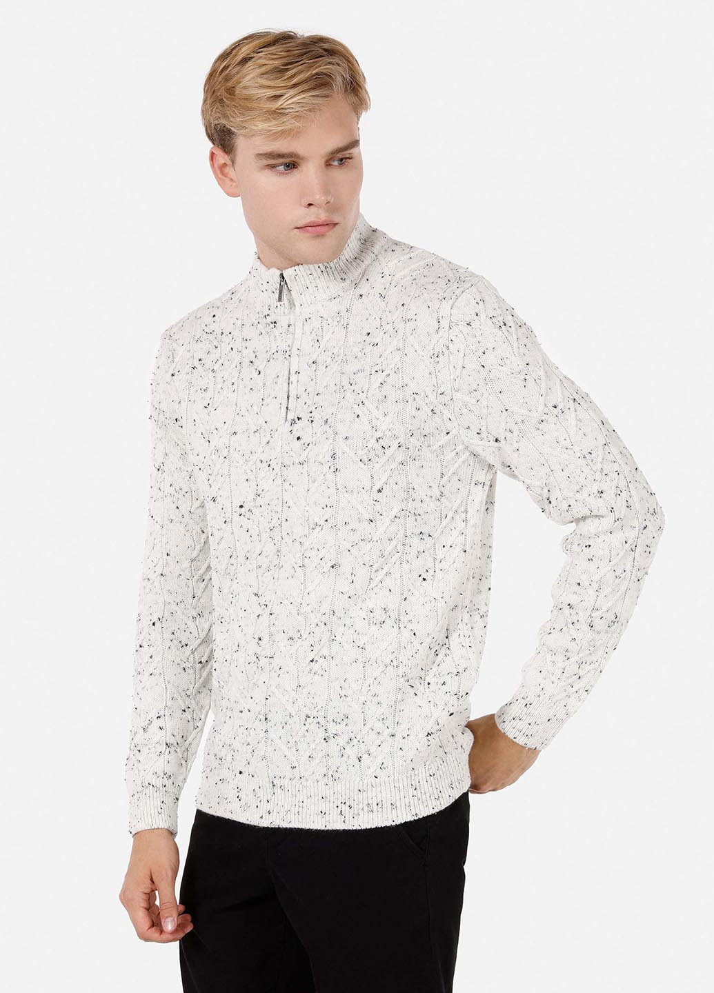 Белый демисезонный джемпер джемпер Colin's