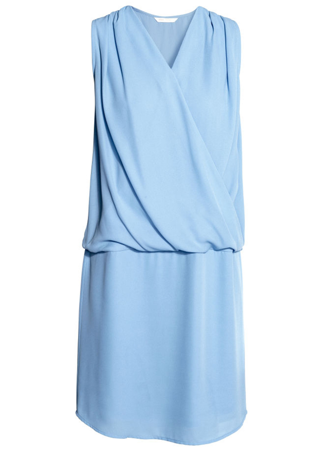 Голубое кэжуал платье для кормящих H&M