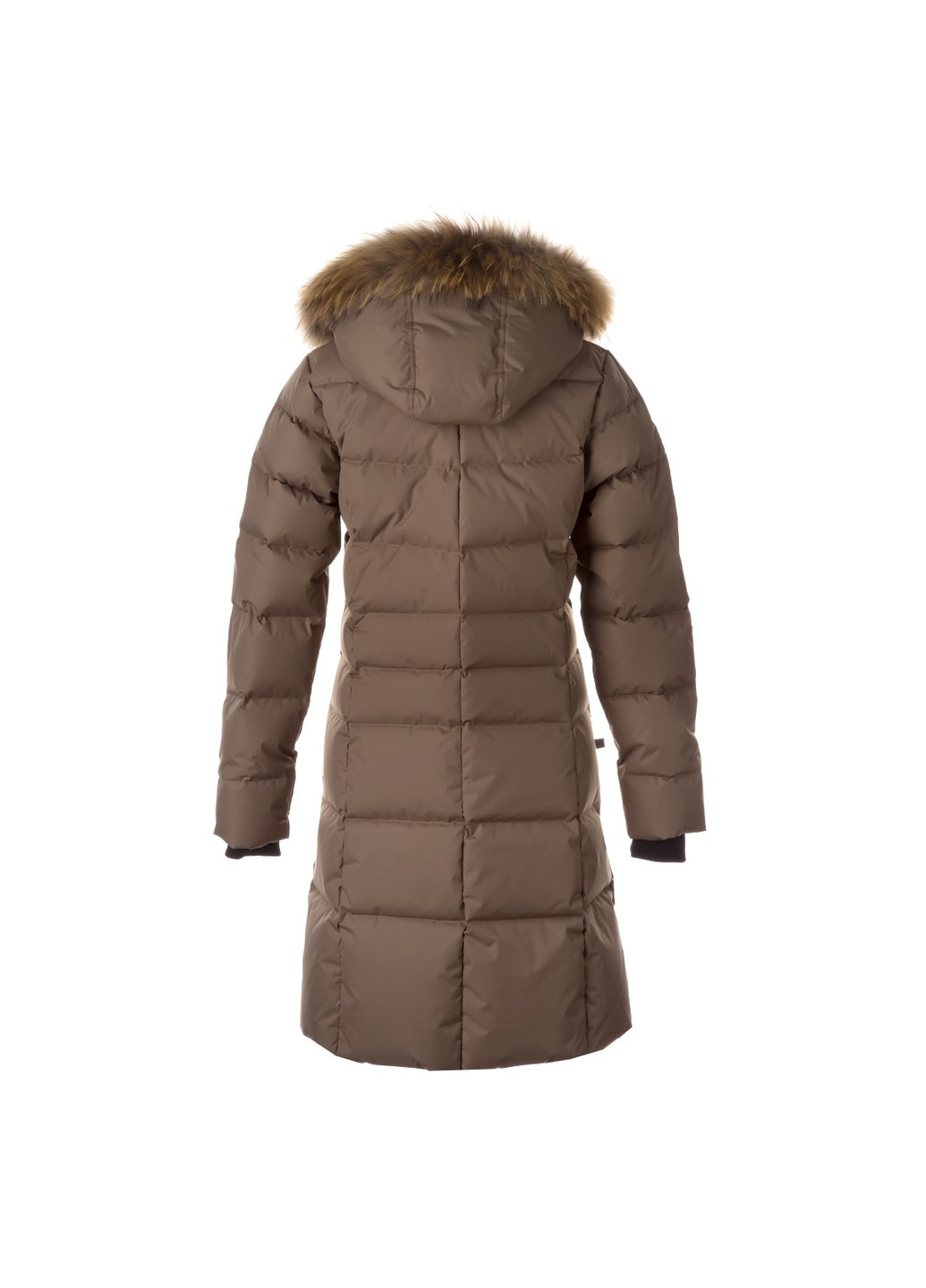 Бежеве зимнє Пальто-пуховик YESSICA Huppa