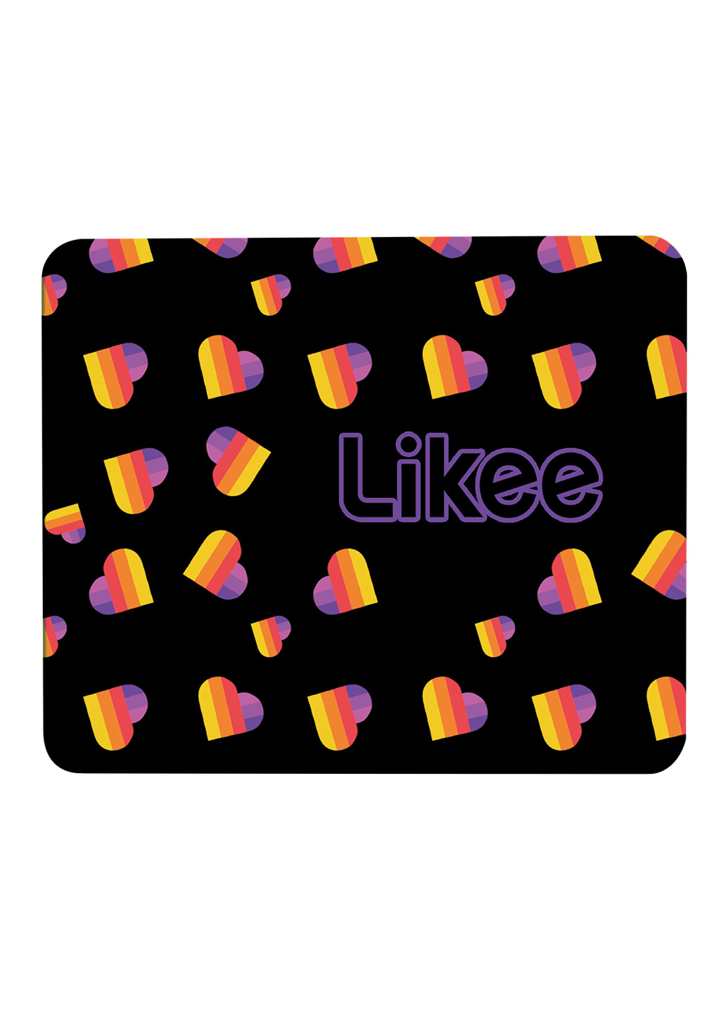 Коврик для мышки Лайк (Likee) (25108-1043) 29х21 см MobiPrint (224437258)