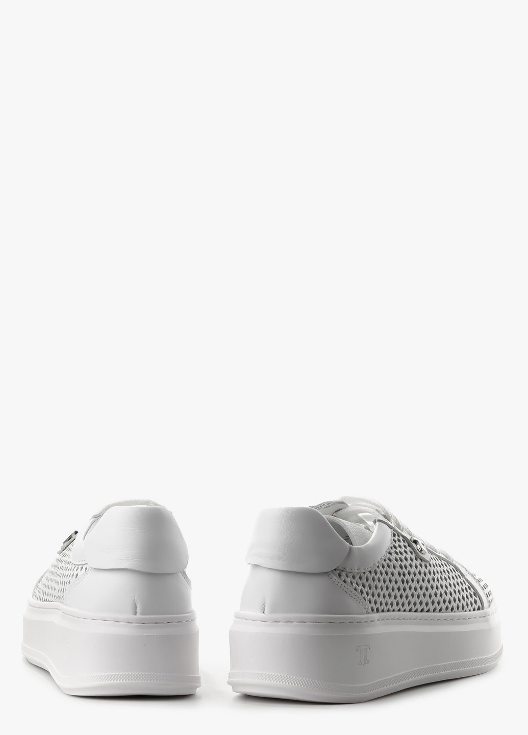 Белые кеди Le'BERDES