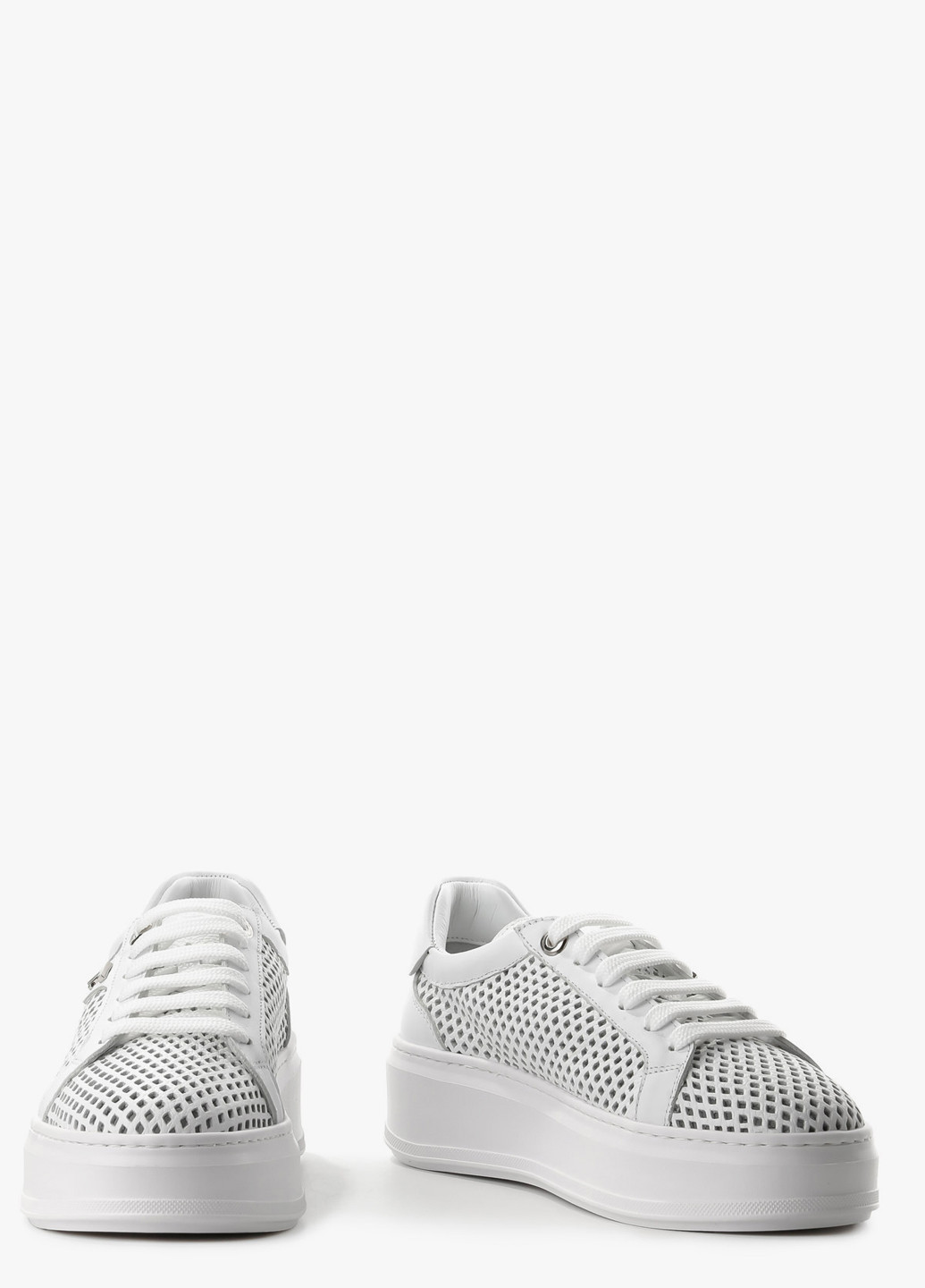 Белые кеди Le'BERDES