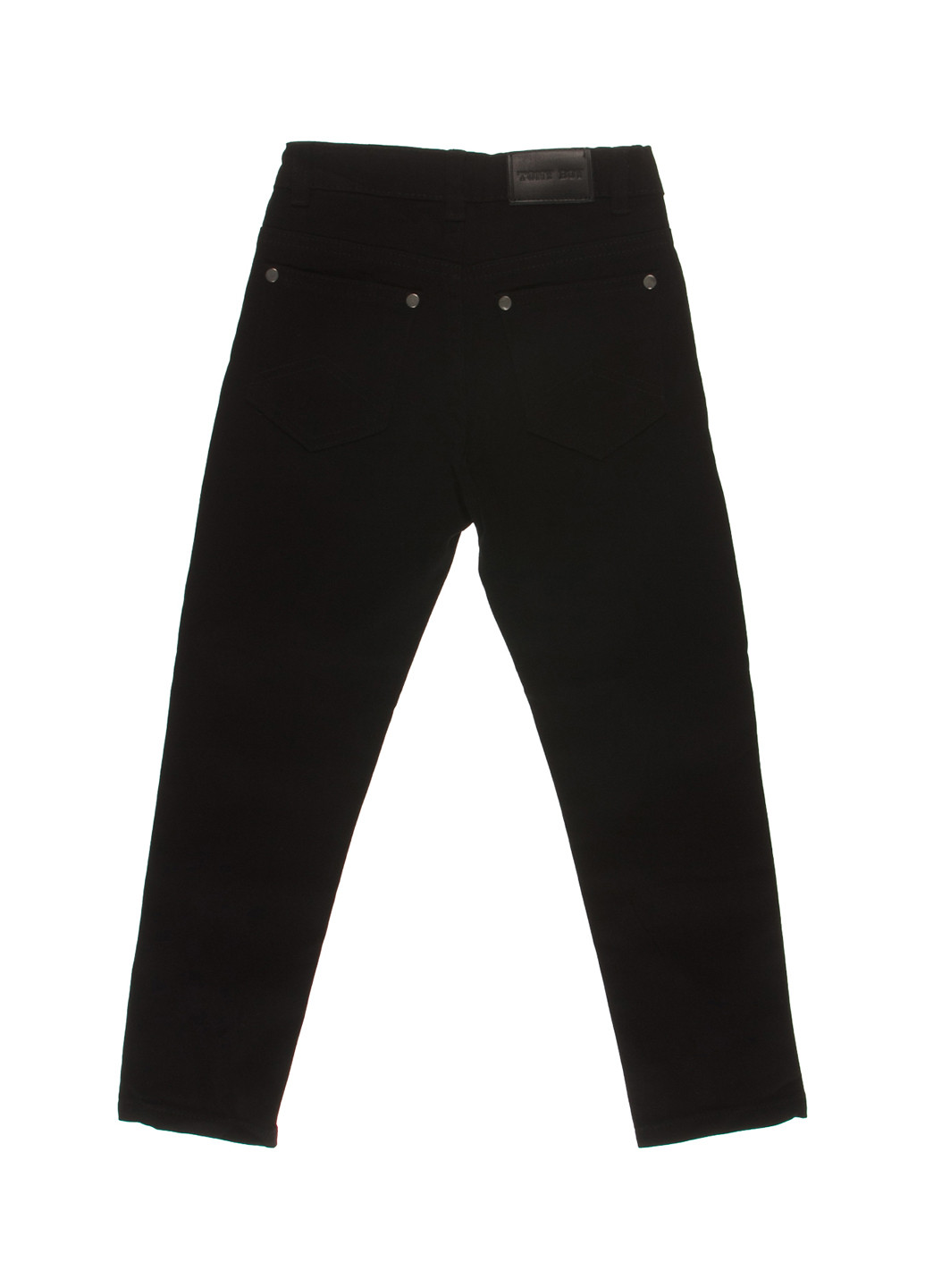 Черные кэжуал демисезонные брюки со средней талией Tony Boy