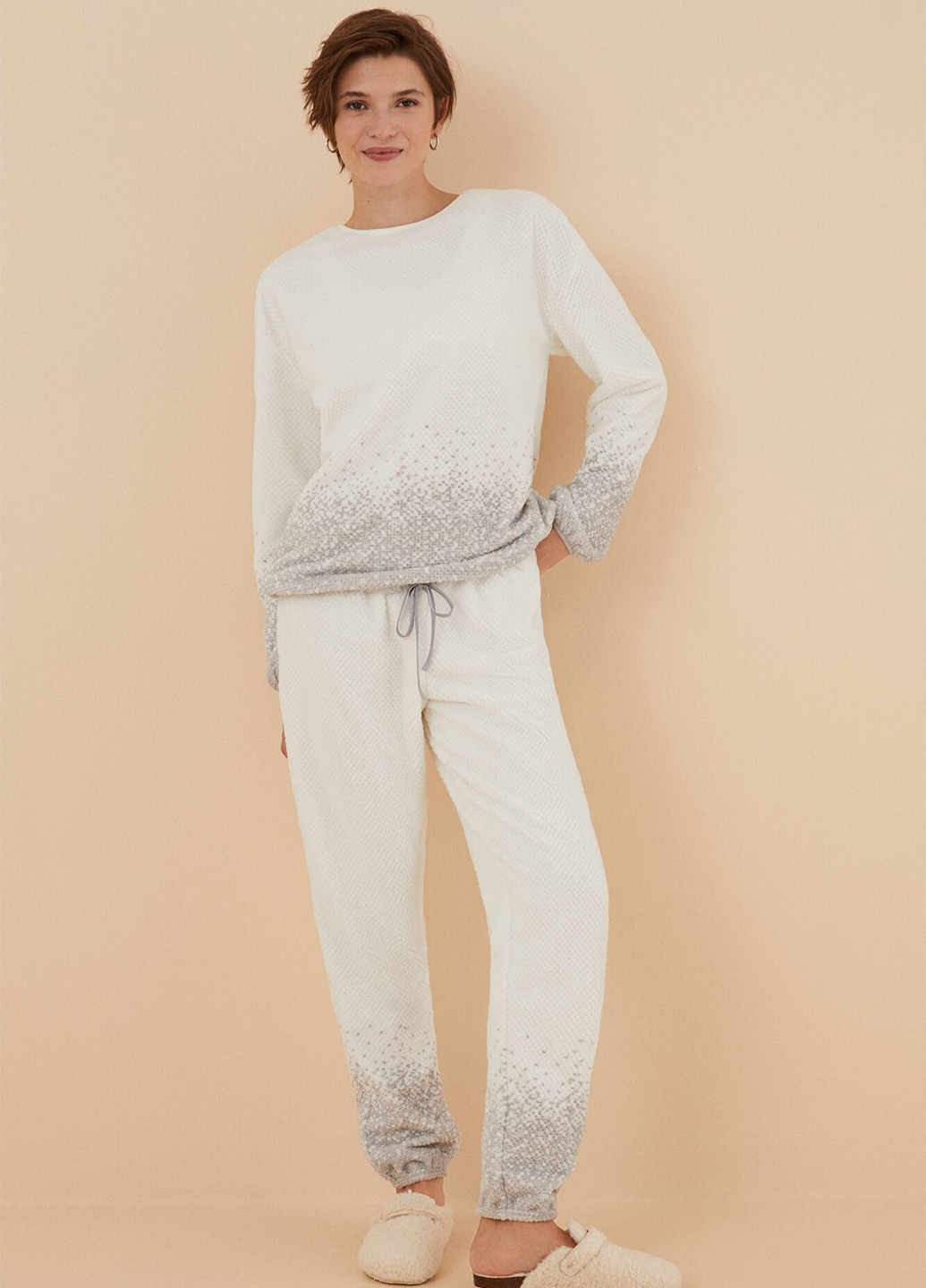 Молочная демисезонная пижама (свитшот, брюки) свитшот + брюки Women'secret
