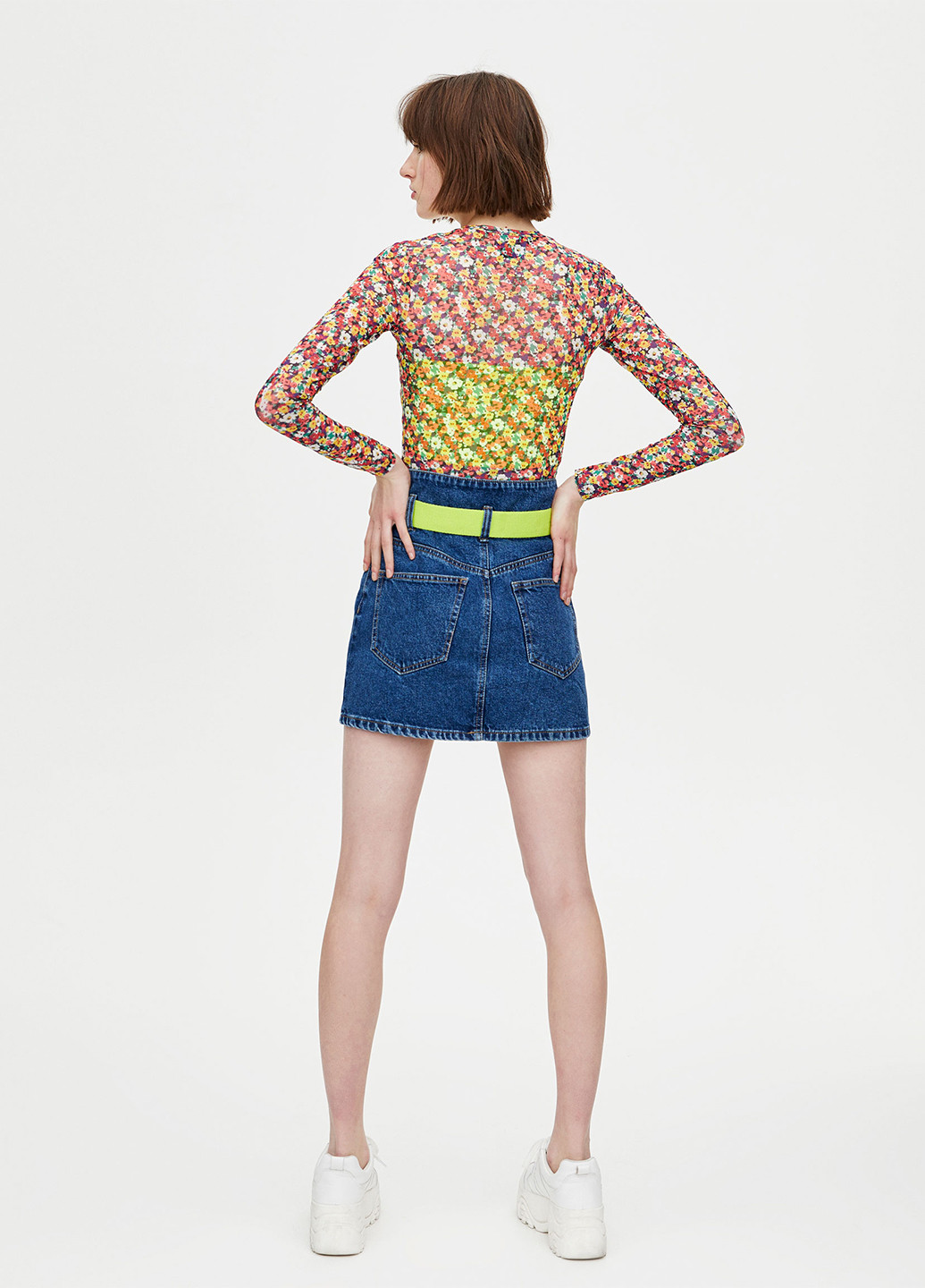 Красная блуза Pull & Bear