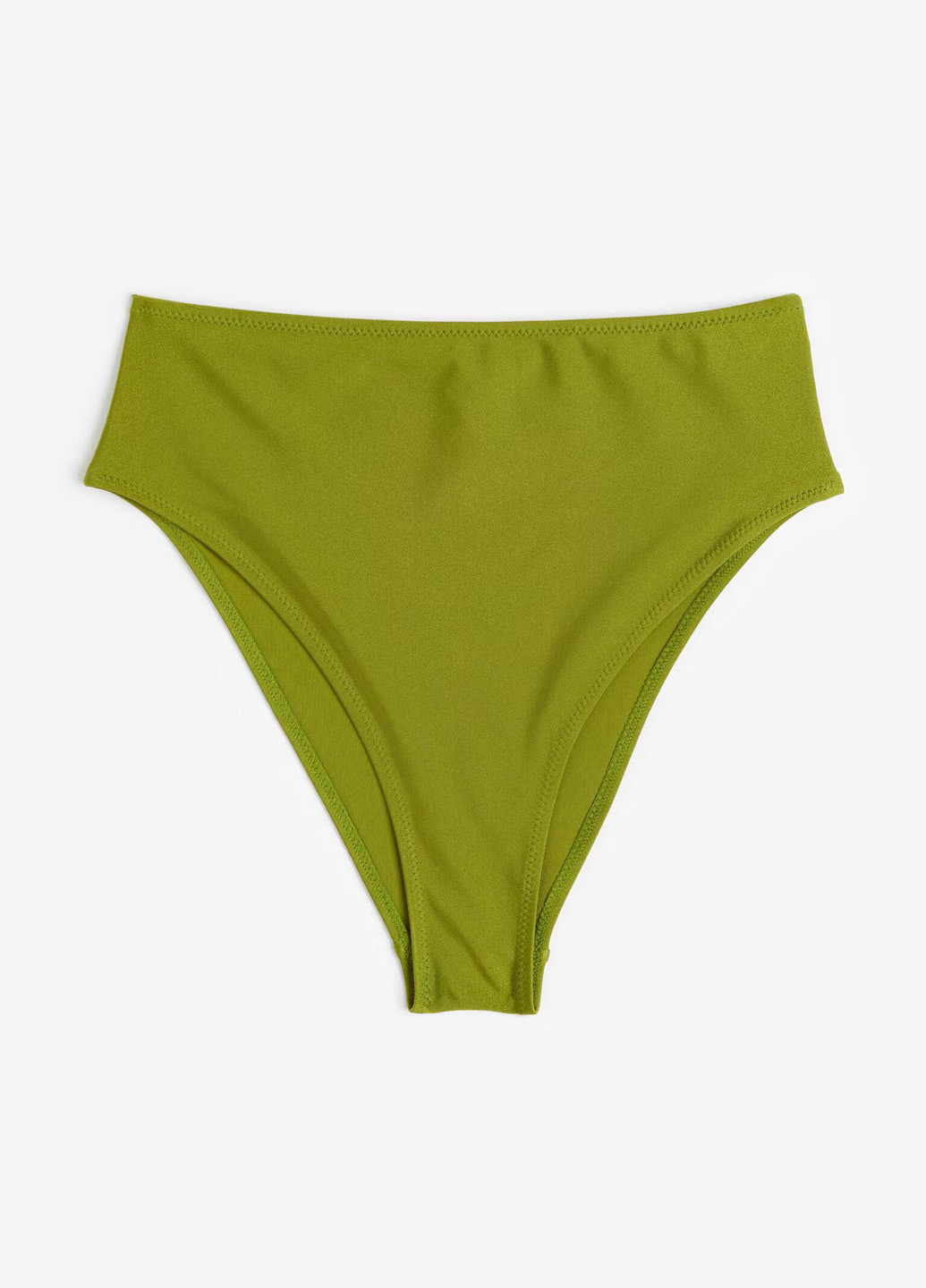 Оливковые (хаки) купальные трусики однотонные H&M