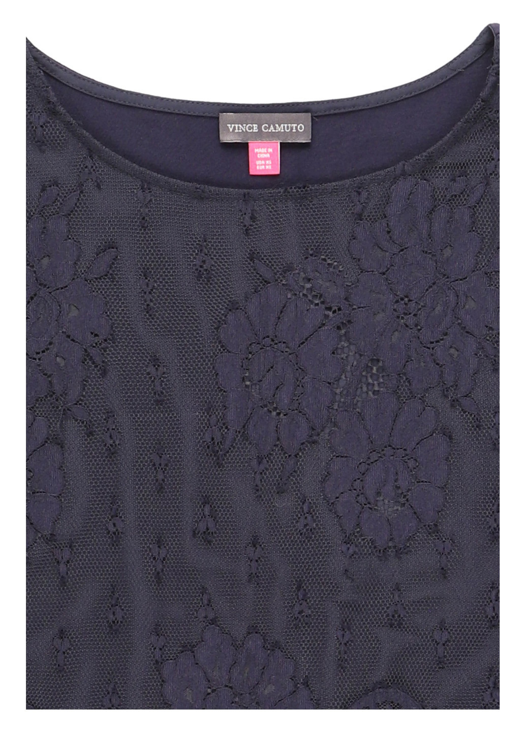 Темно-синя блуза Vince Camuto