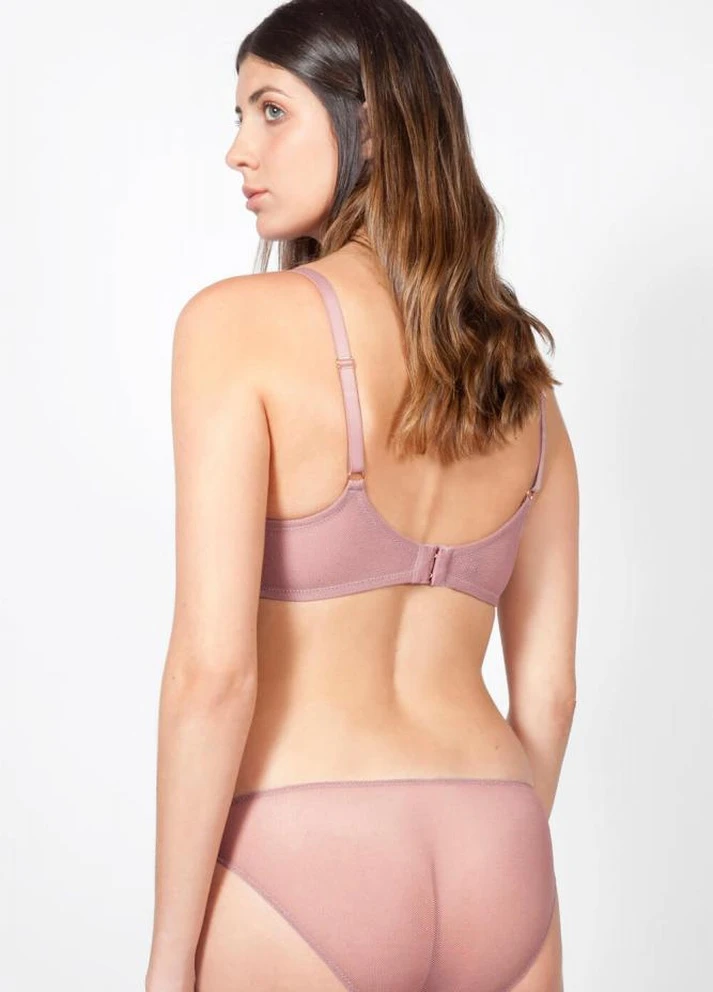 Малиновый комплект спідньої білизни жіночий 80c/m малиновий 30096 Gisela