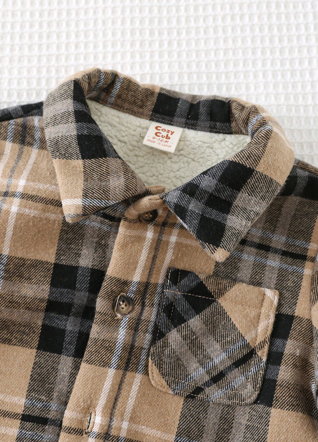 Комбинированный демисезонный комплект (куртка-рубашка, джинсы) SHEIN