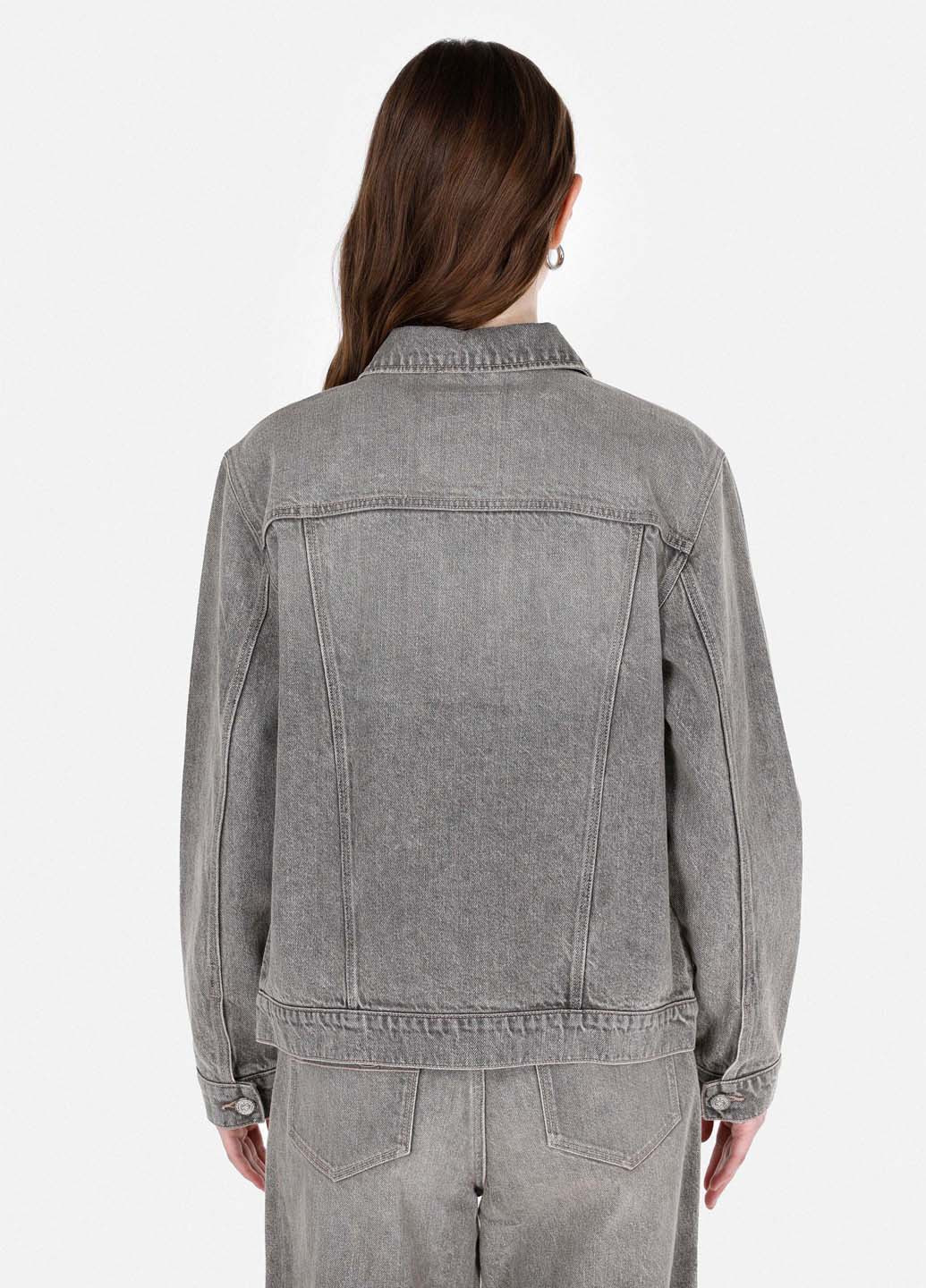 Сіра демісезонна куртка куртка-піджак Colin's