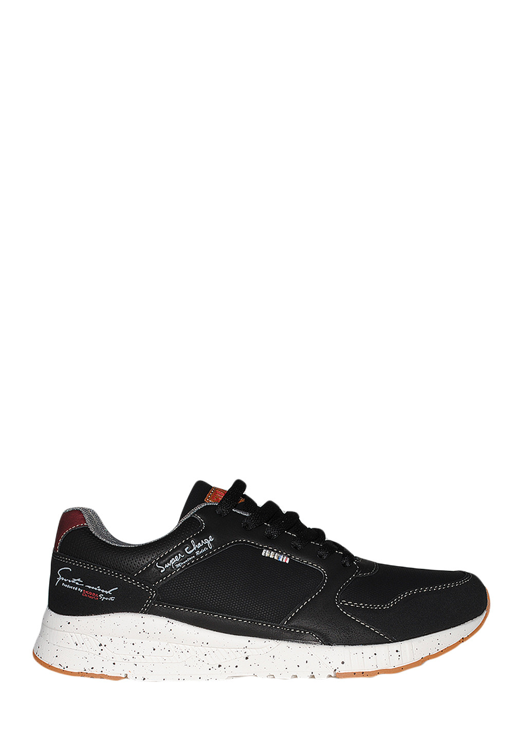 Черные демисезонные кроссовки sk1671-2 black Stilli
