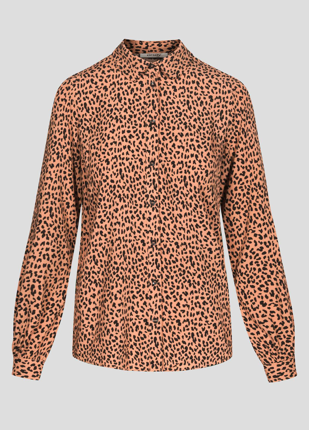 Терракотовая демисезонная блуза Orsay