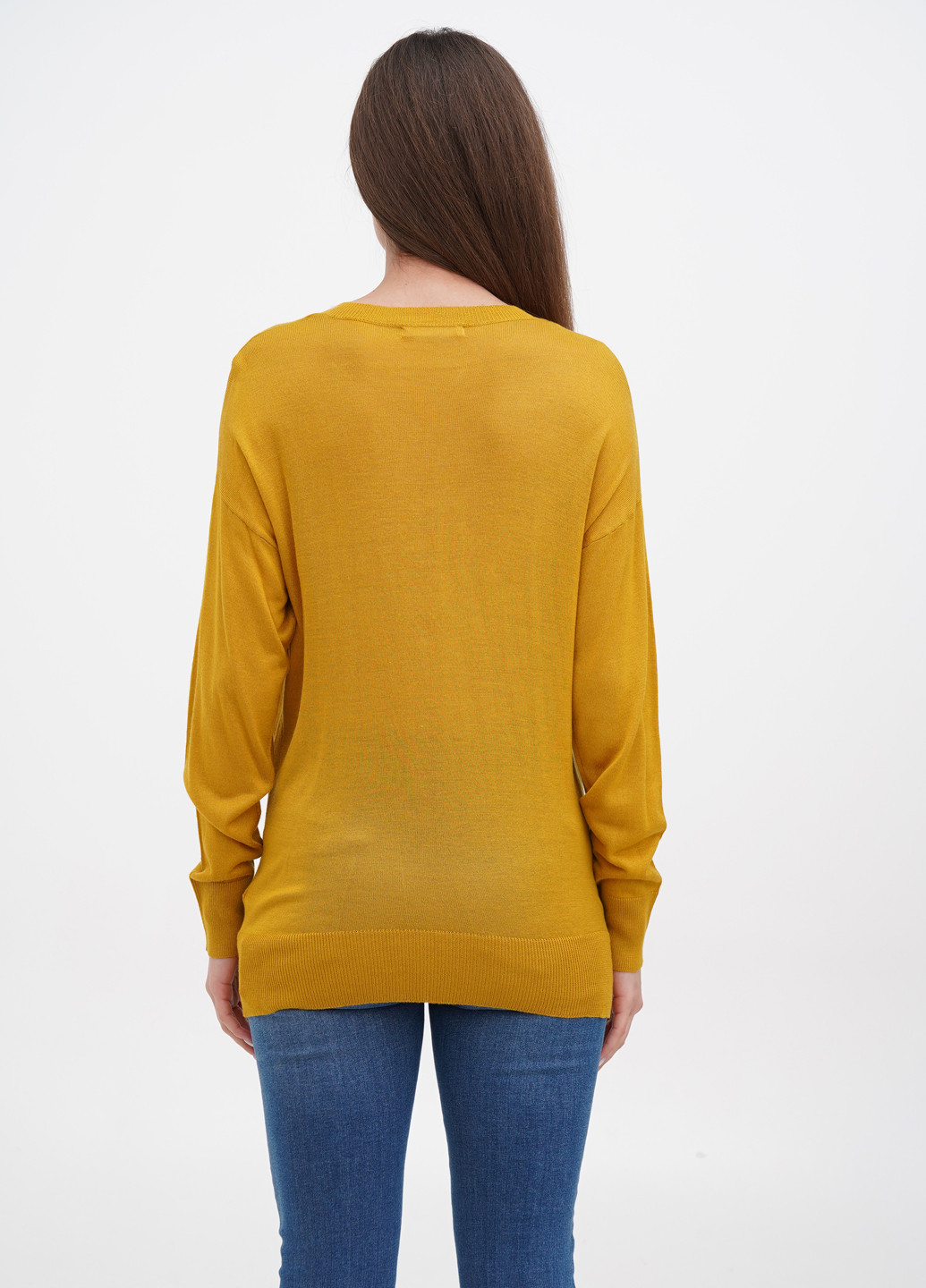 Жовтий демісезонний пуловер пуловер Calliope