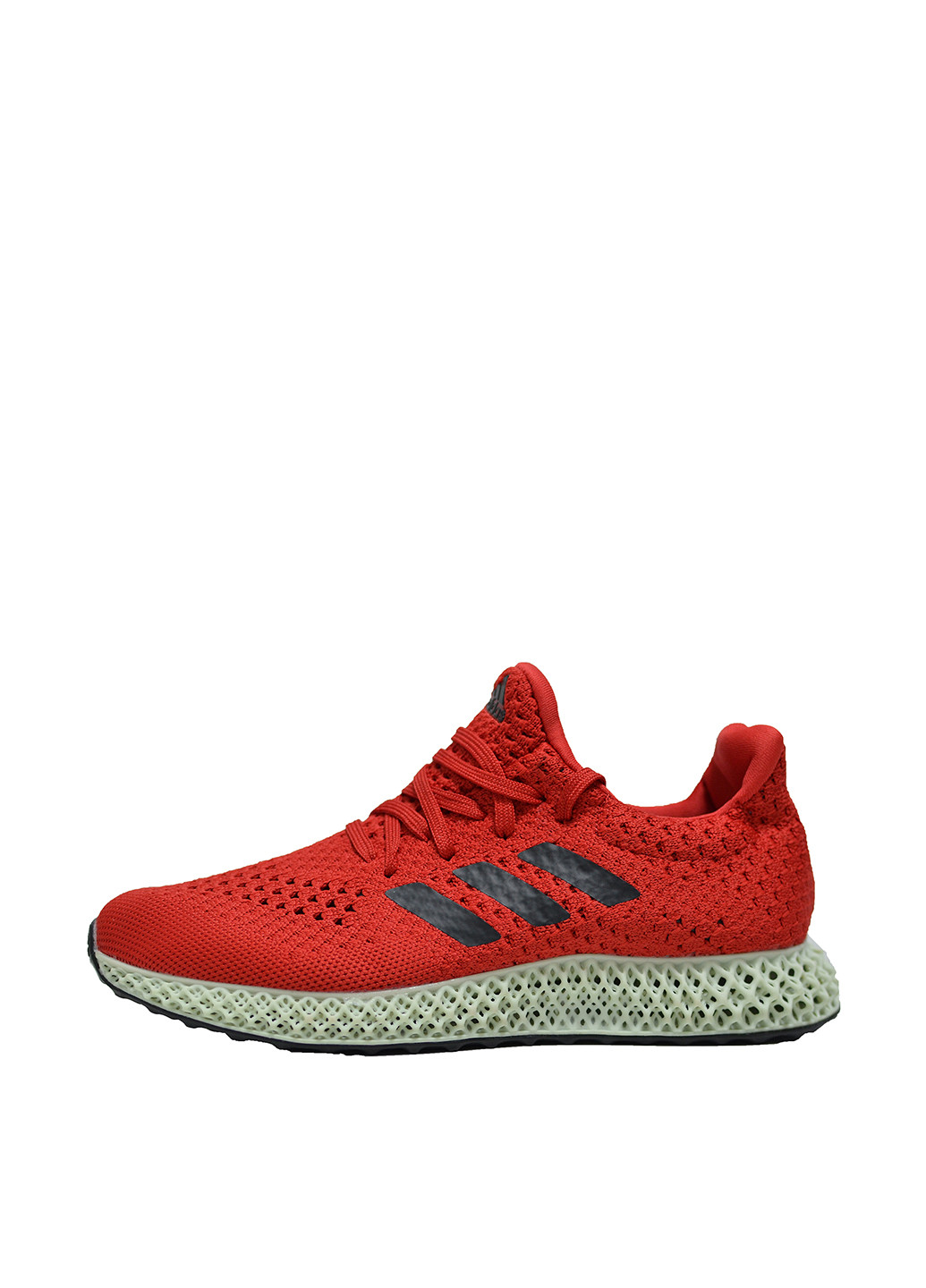 Червоні осінні кросівки adidas