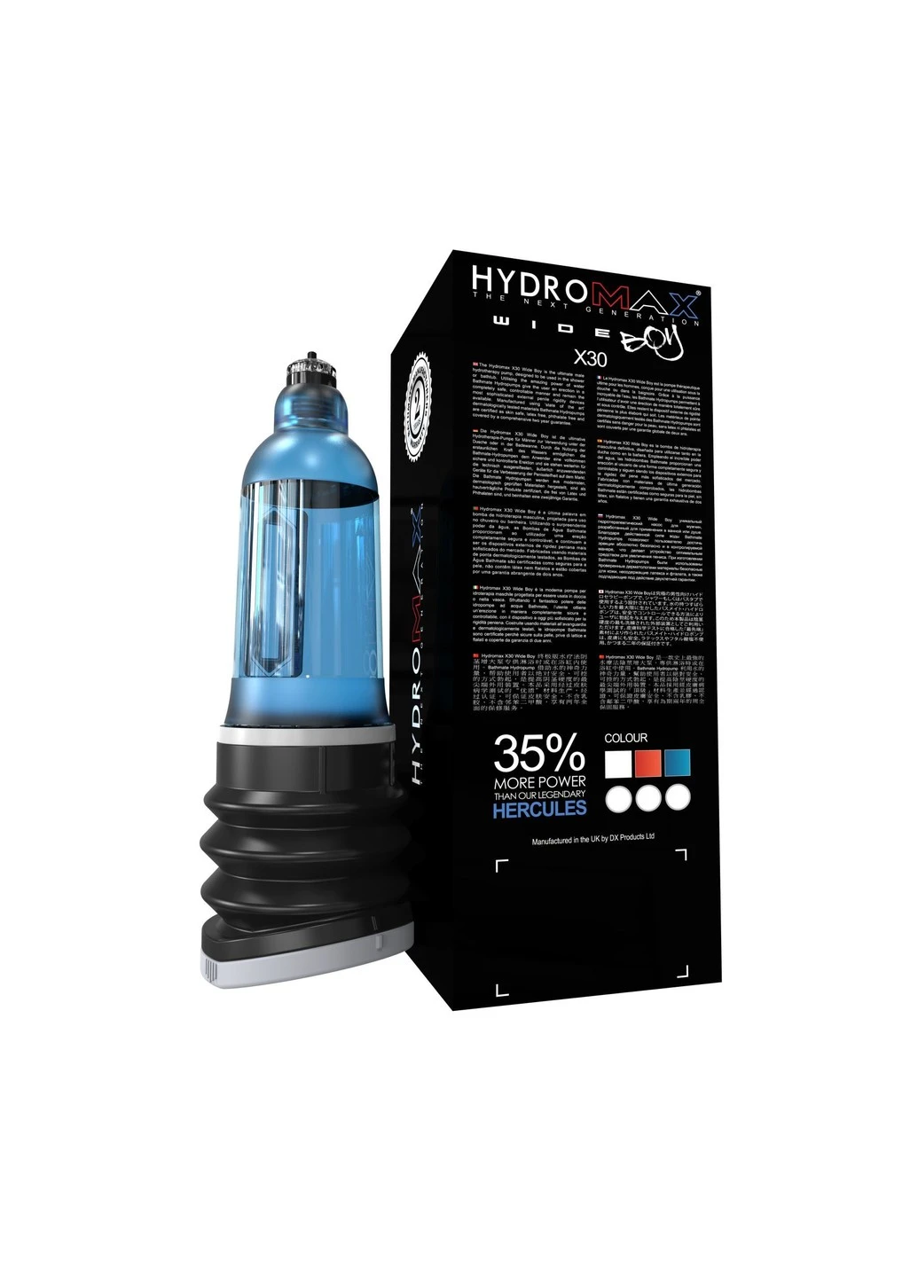 Гидропомпа Hydromax 7 WideBoy Blue (X30) Bathmate (253597082)