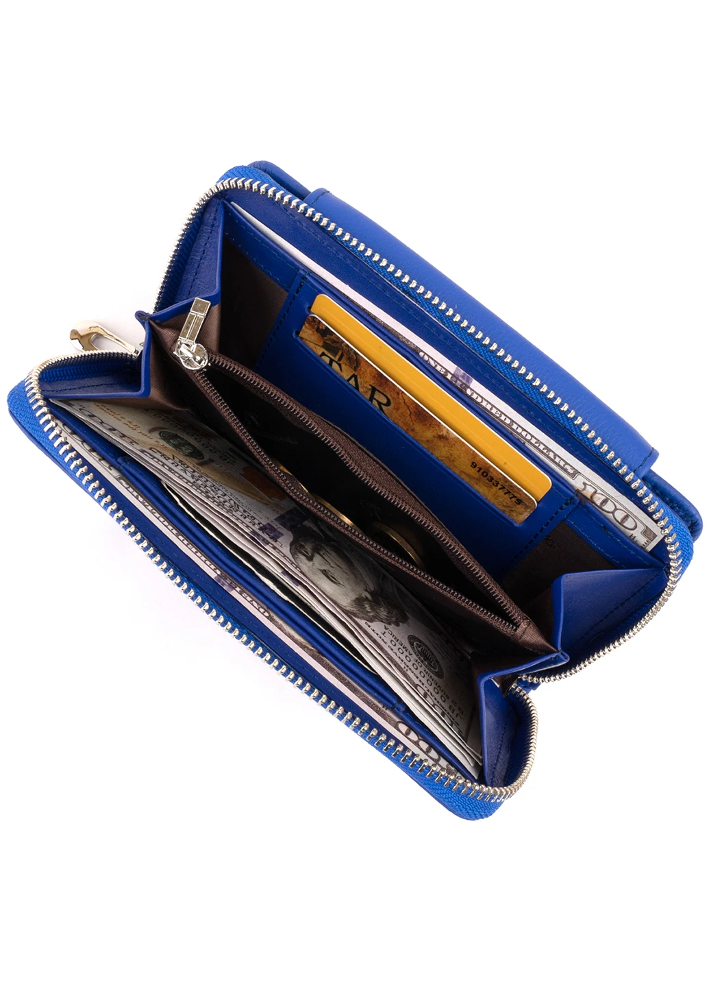 Жіночий шкіряний гаманець 19х9,5х2,5 см st leather (252133108)